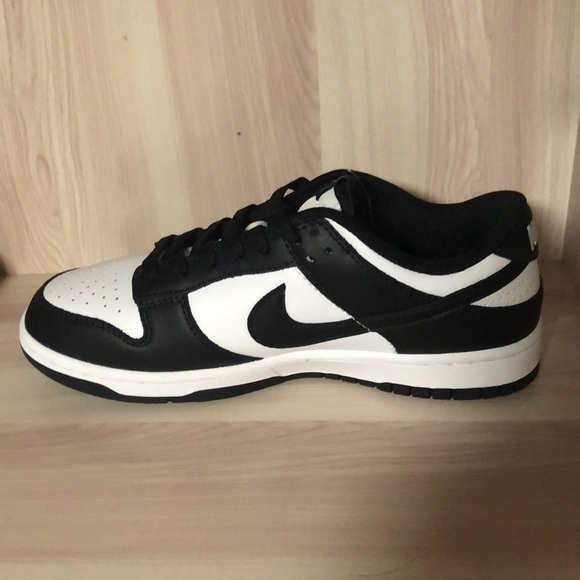Men’s Nike Dunk Low Panda Sneakers - Picture 7 of 8